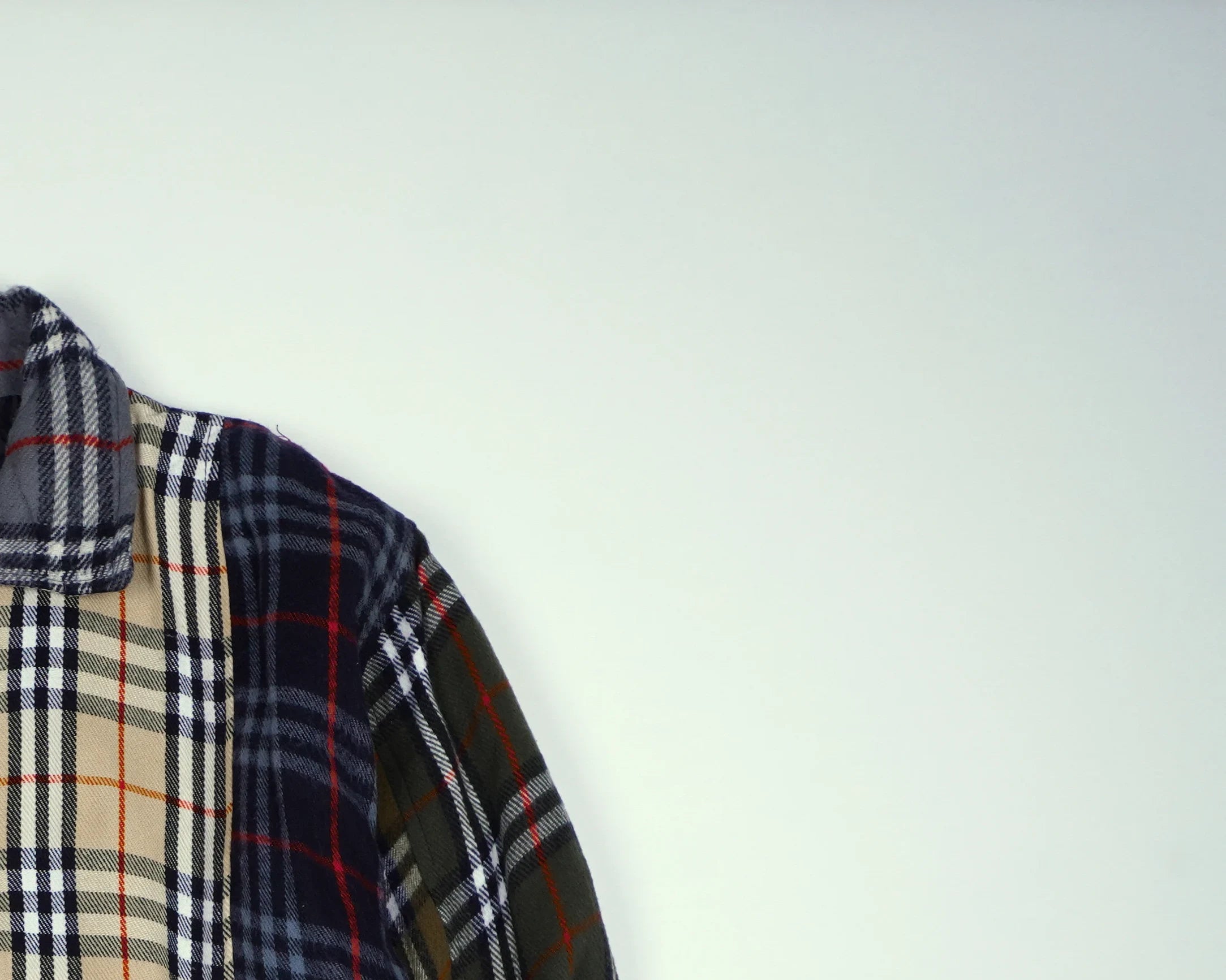 Burberry Brown Bomber Jacket M Wool, Polyester