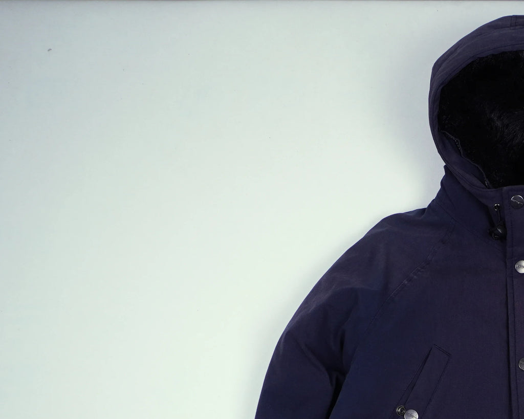 Carhartt Navy Parka Jacket M Cotton, Polyester