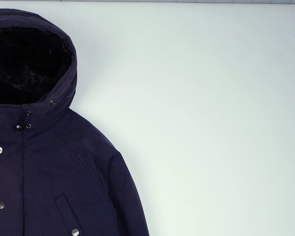 Carhartt Navy Parka Jacket M Cotton, Polyester