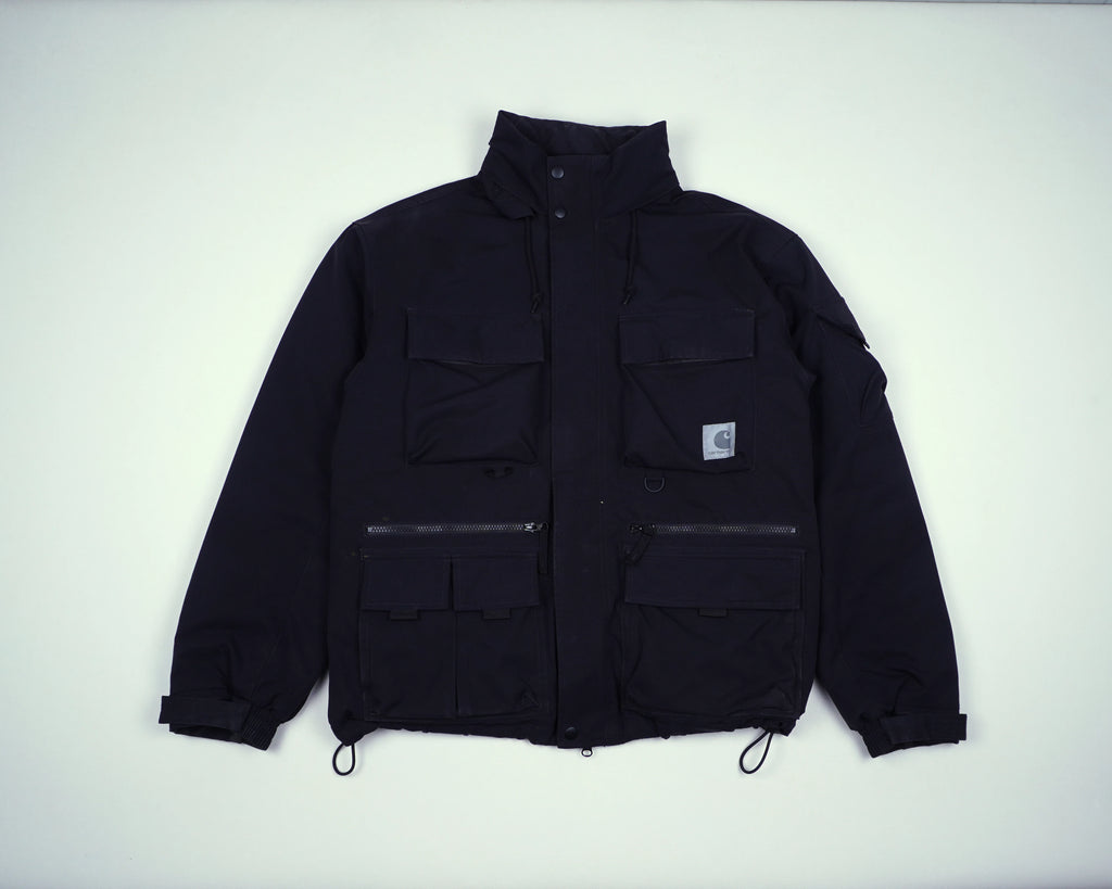 Carhartt Wip Black Utility Jacket L Polyester