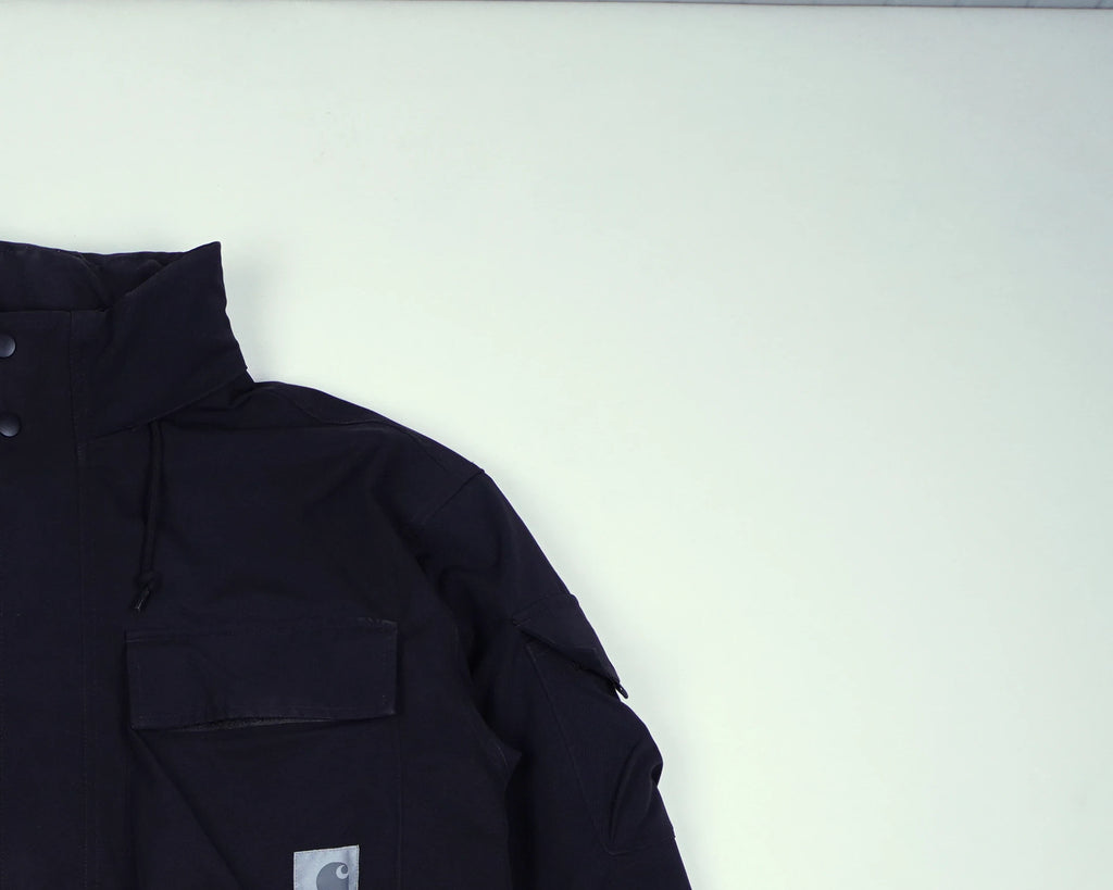 Carhartt Wip Black Utility Jacket L Polyester