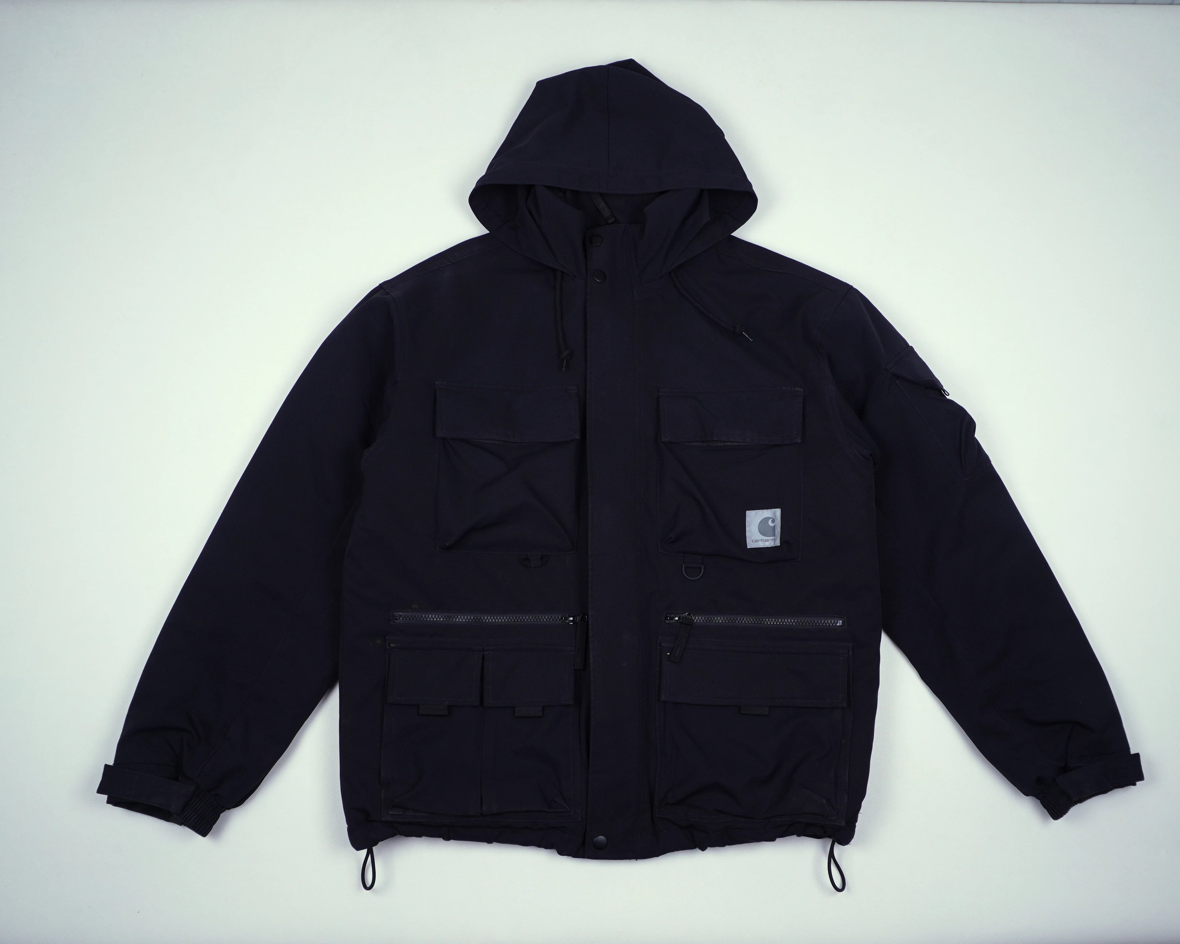 Carhartt Wip Black Utility Jacket L Polyester
