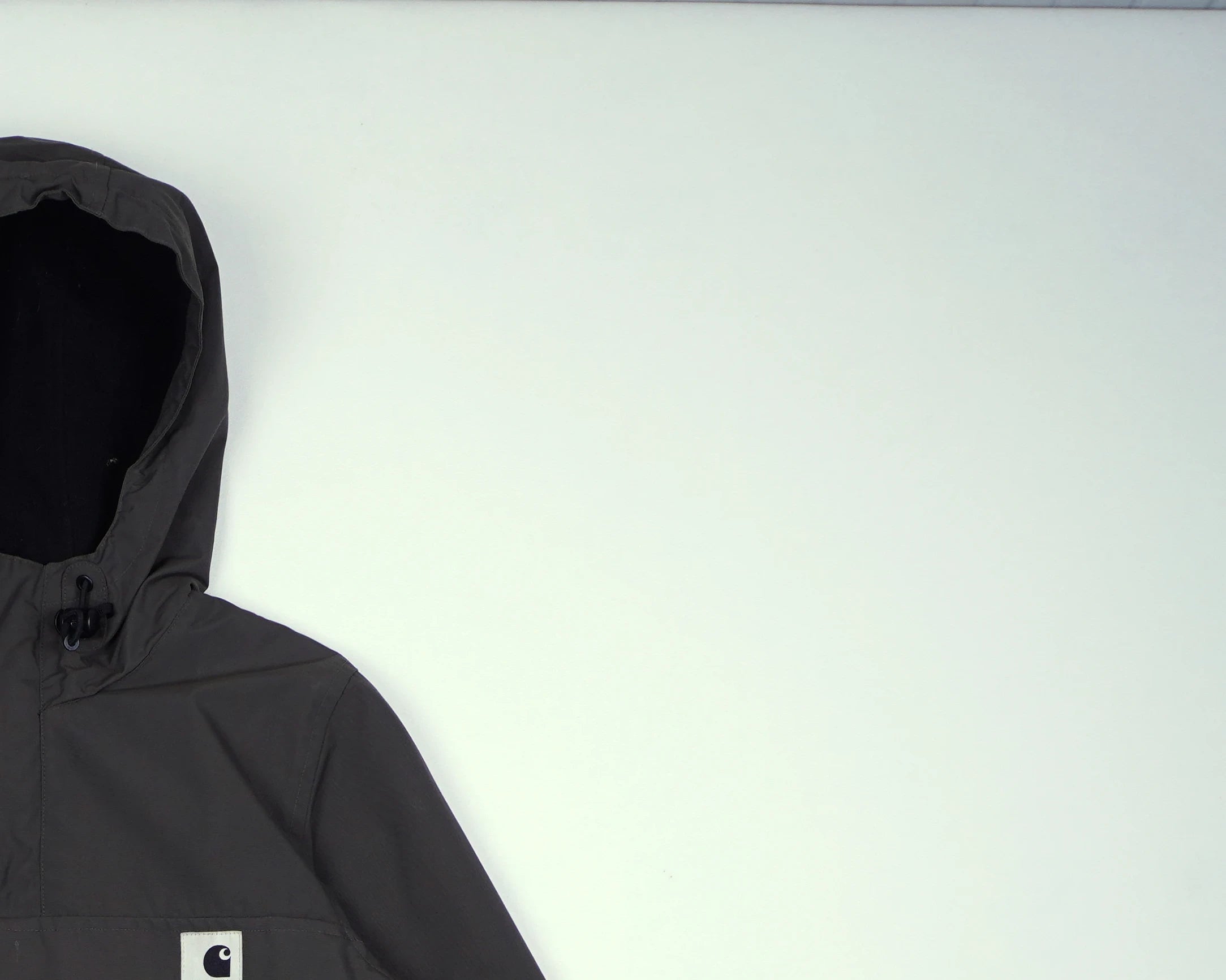 Carhartt Gray Anorak Jacket XS Polyester, Fleece