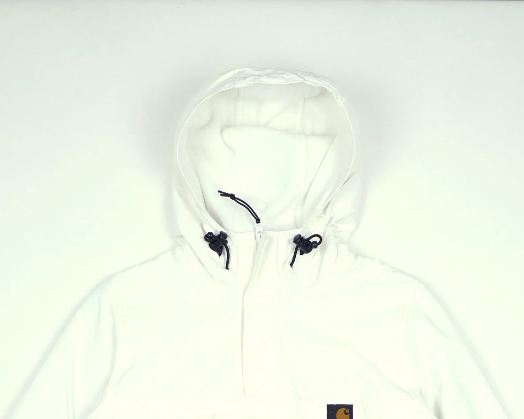 Carhartt White Anorak Jacket XS Polyester