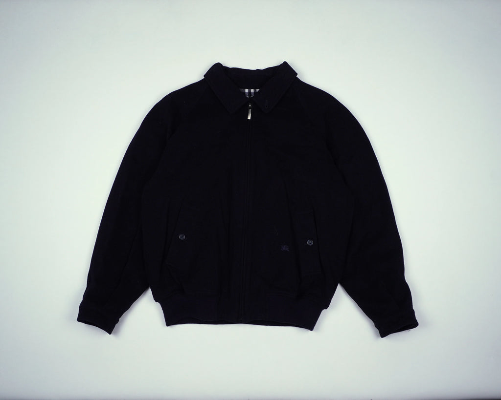 Burberry Navy Harrington Jacket L