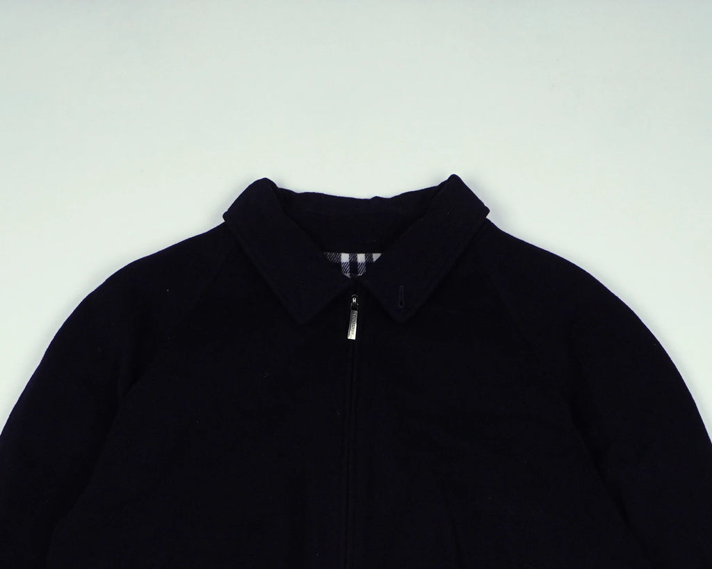 Burberry Navy Harrington Jacket L