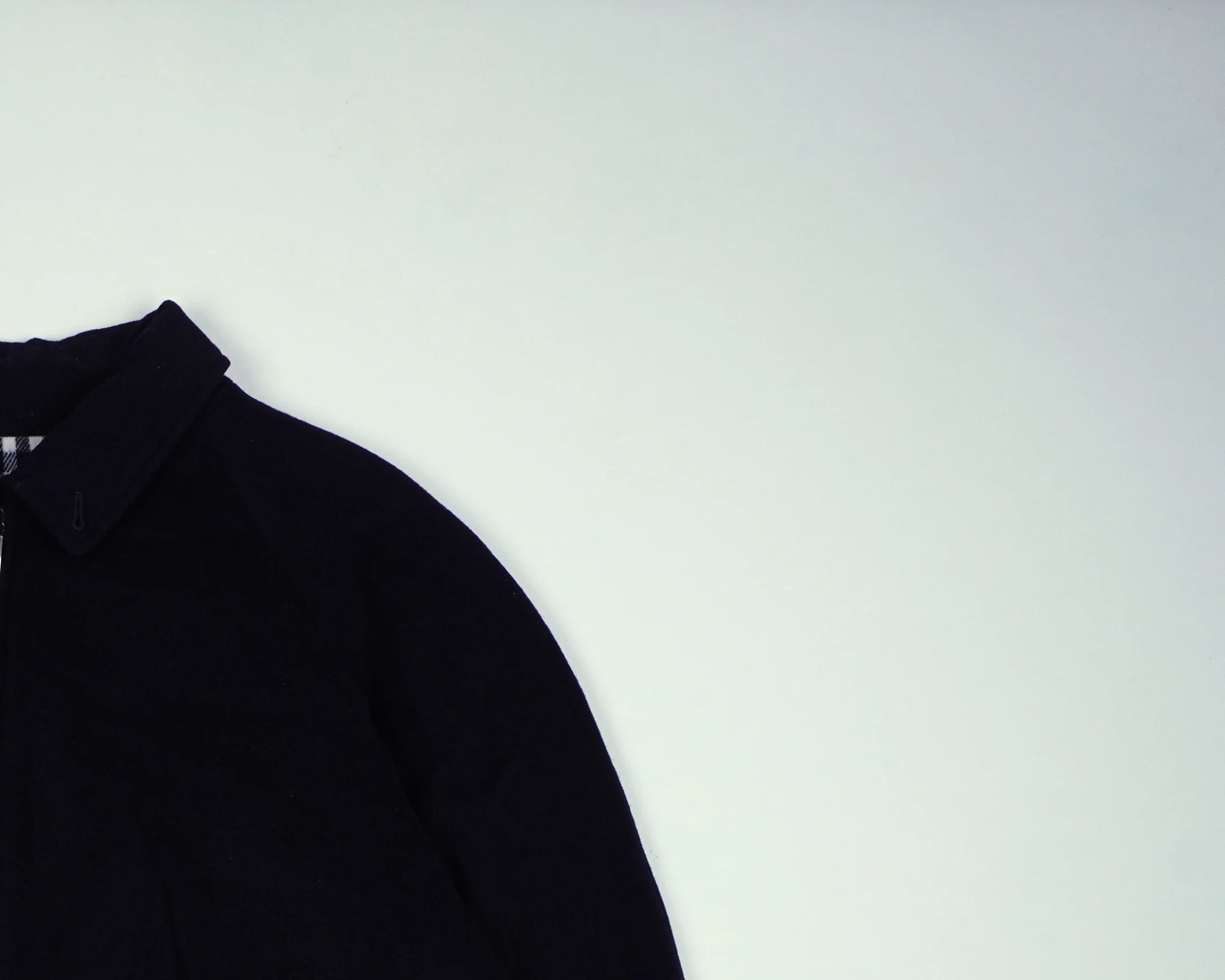 Burberry Navy Harrington Jacket L