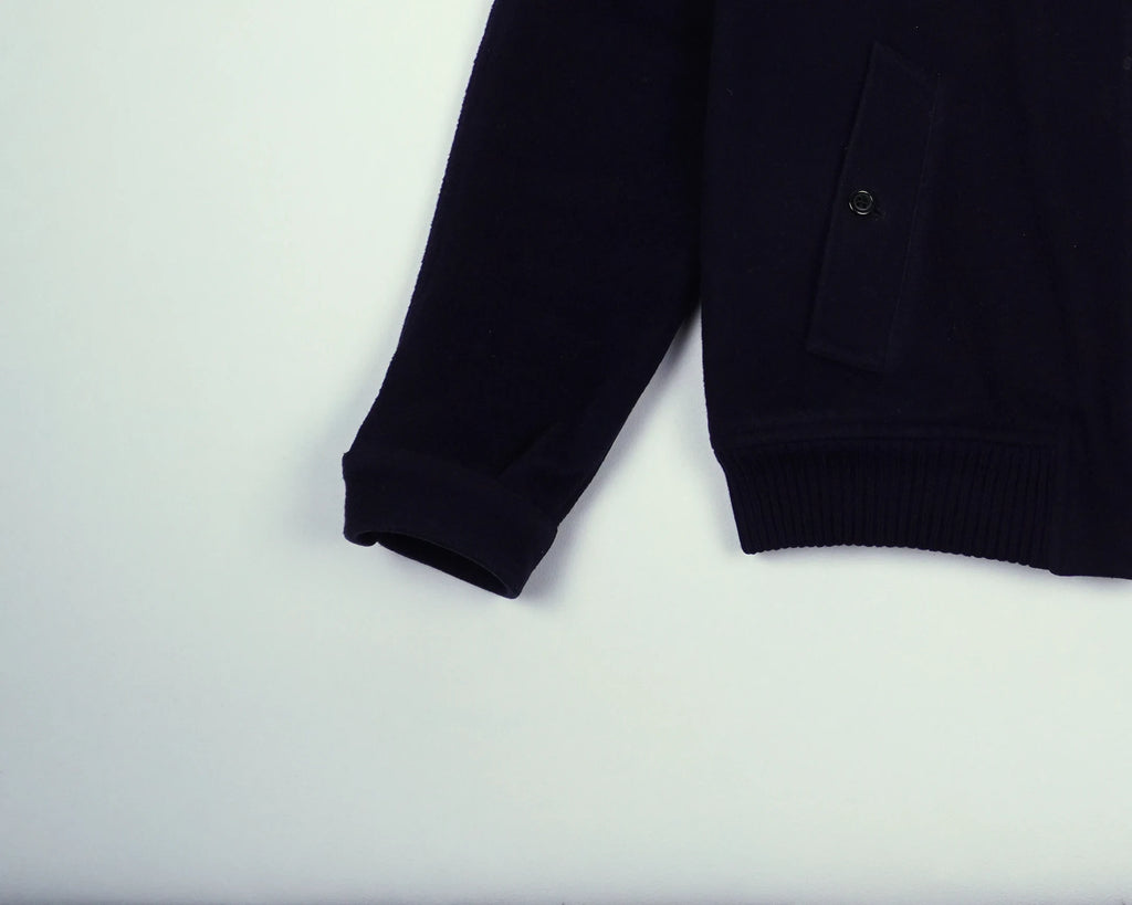 Burberry Navy Harrington Jacket M