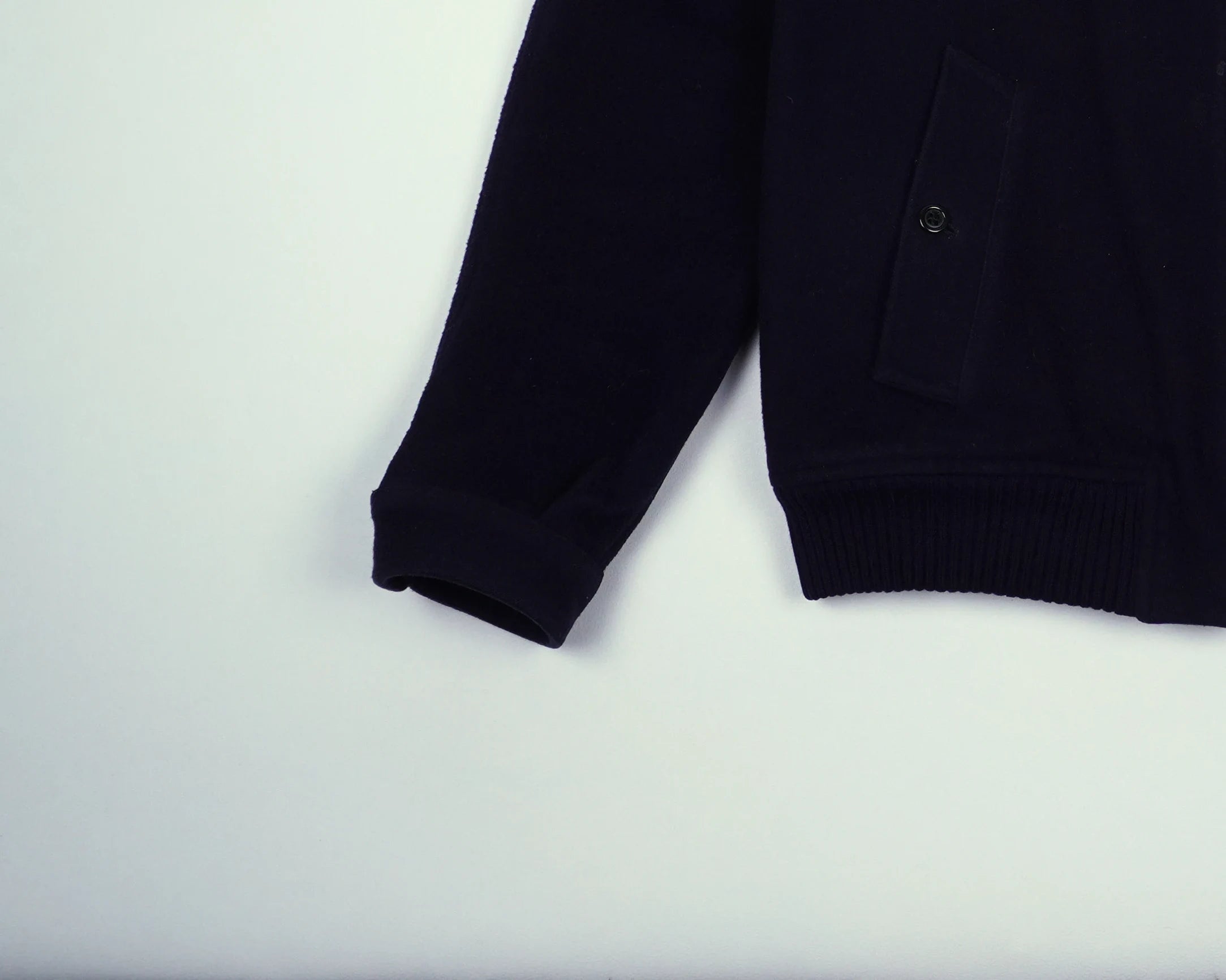 Burberry Navy Harrington Jacket M