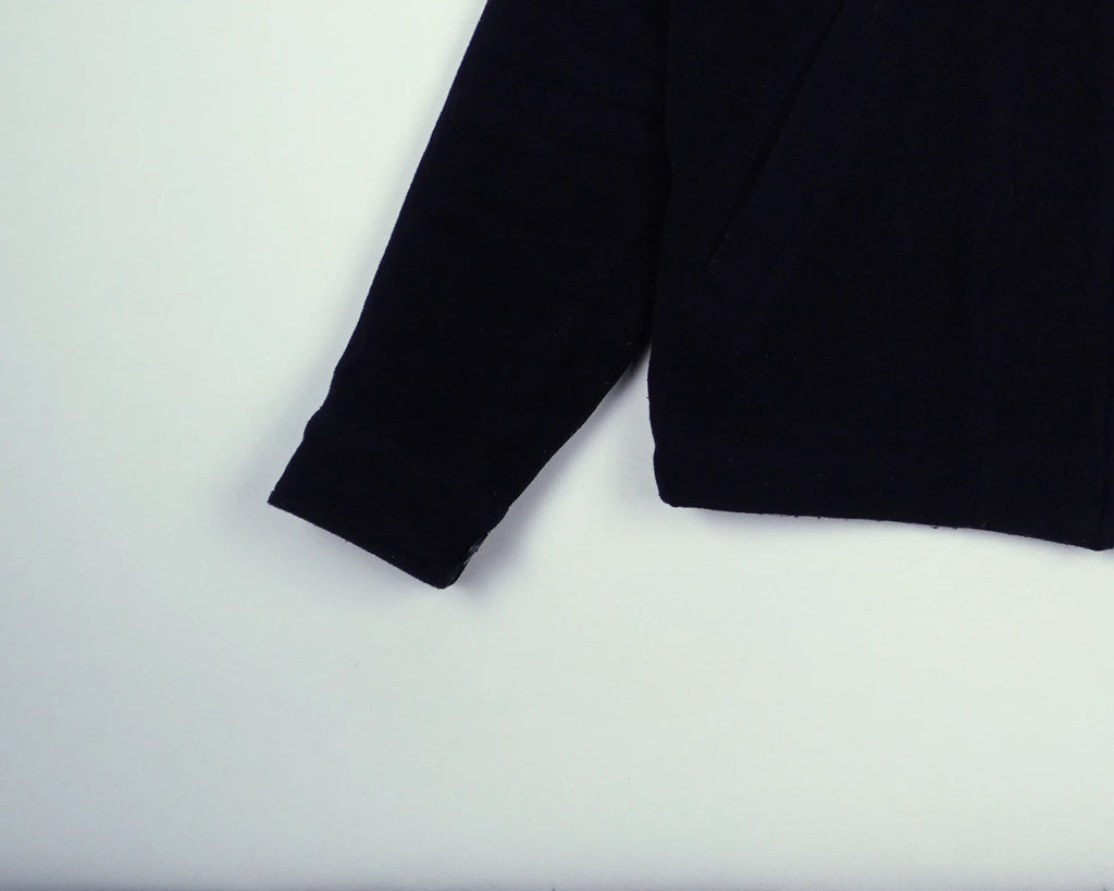 Burberry Navy Harrington Jacket M Wool