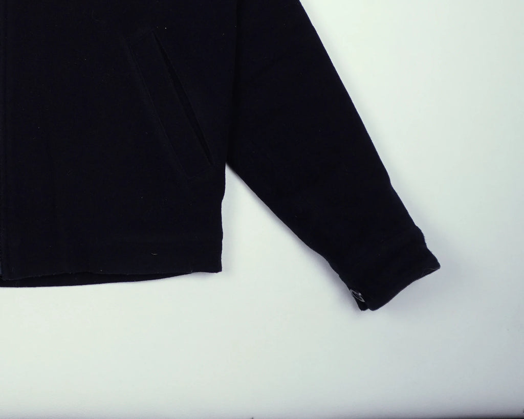 Burberry Navy Harrington Jacket L Wool