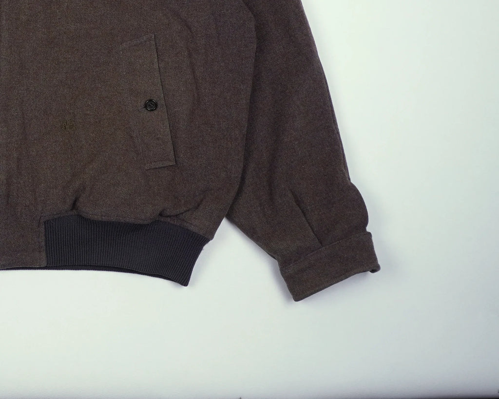 Burberry Green Harrington Jacket XL Wool