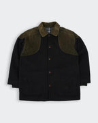 Burberry 1990's Brown Wool Overcoat - M