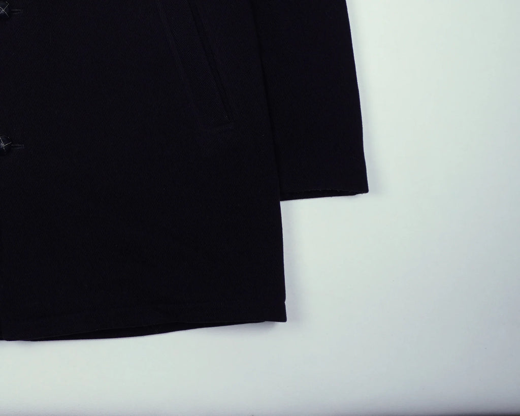 Burberry Navy Overcoat XL Wool