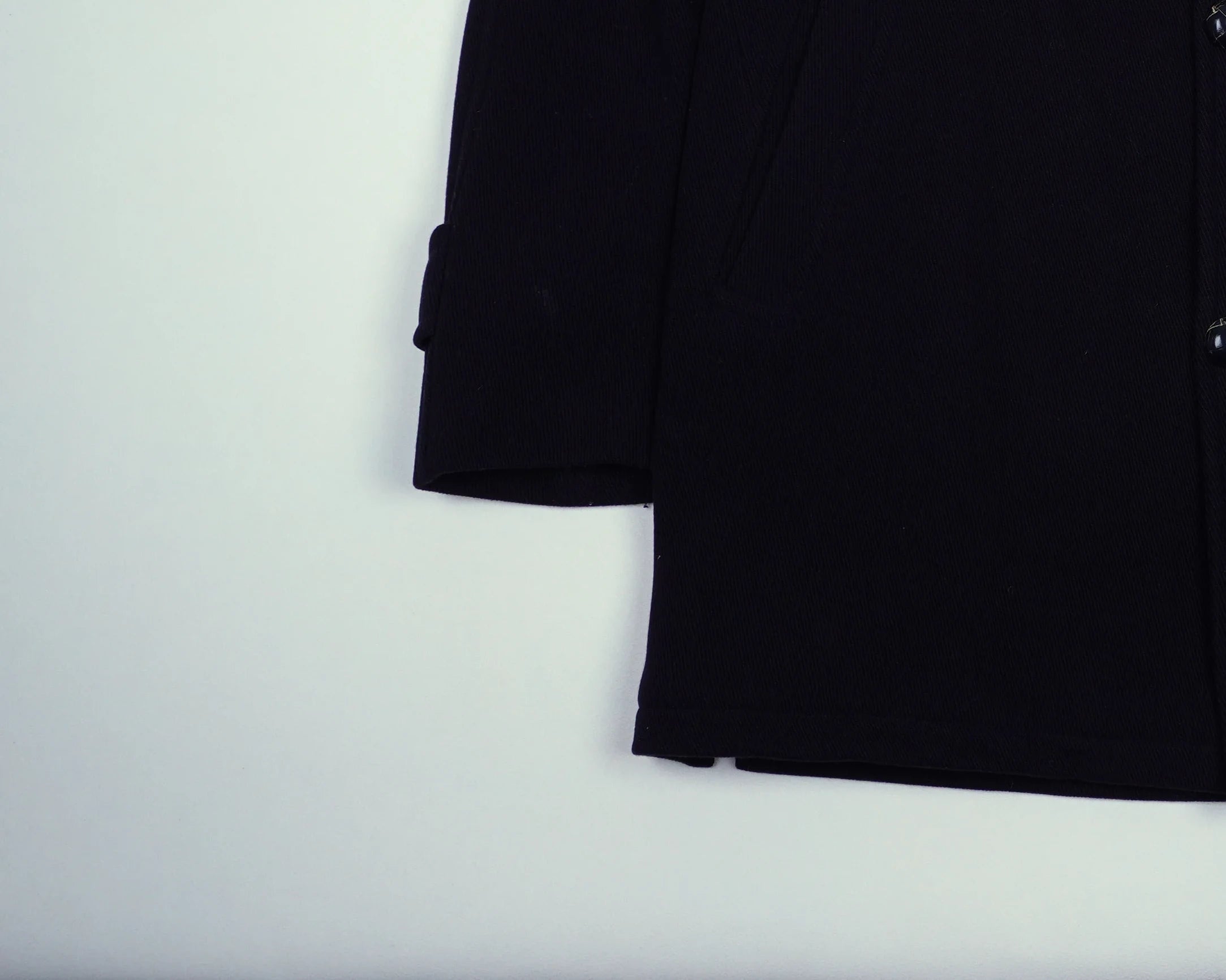 Burberry Navy Overcoat XL Wool