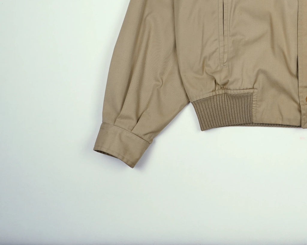 Burberry Beige Jacket L Polyester, Cotton