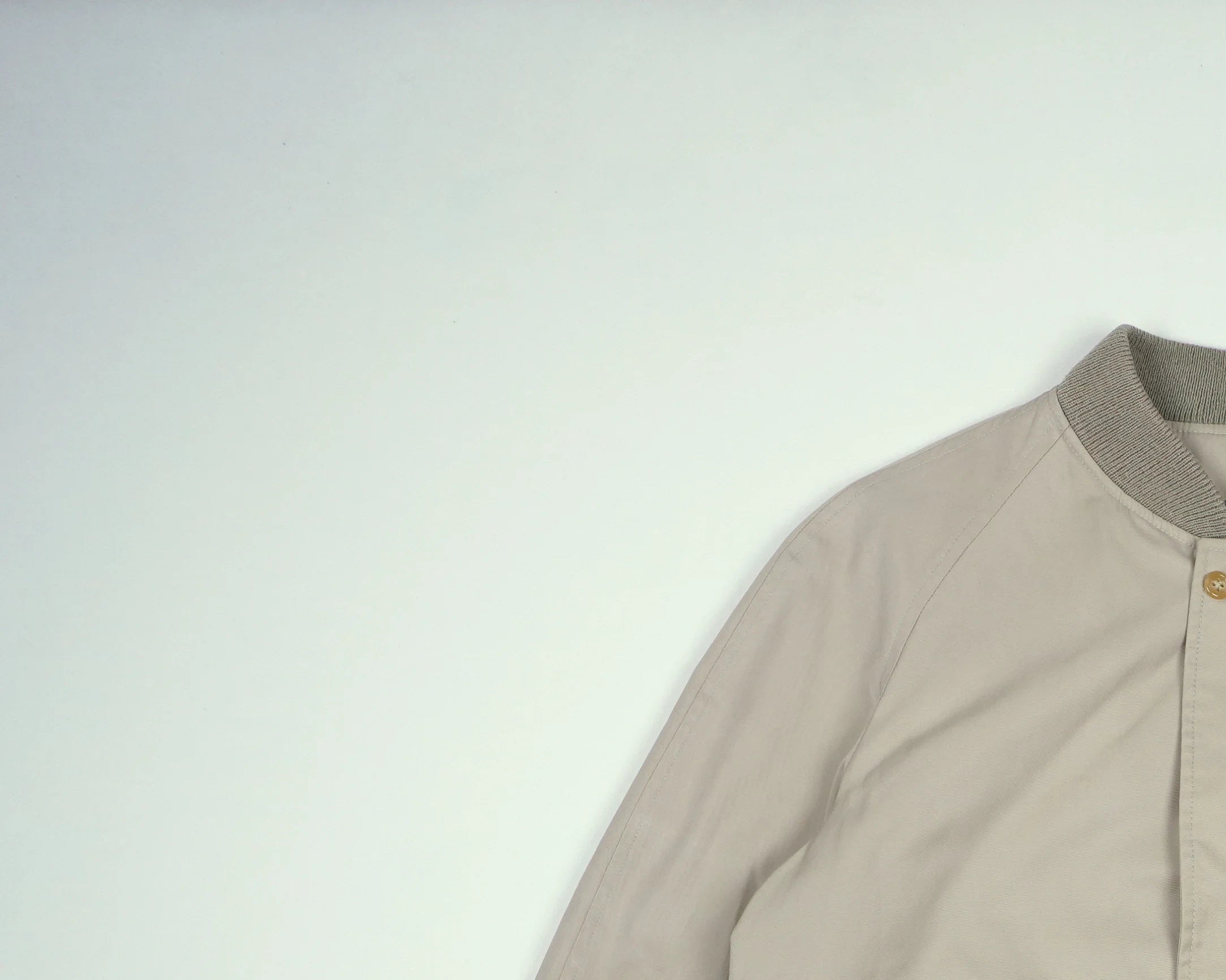 Burberry Beige Jacket S Polyester, Cotton