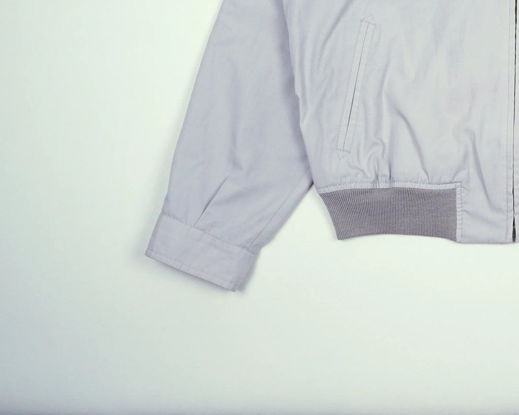 Burberry Blue Bomber Jacket M Polyester, Cotton