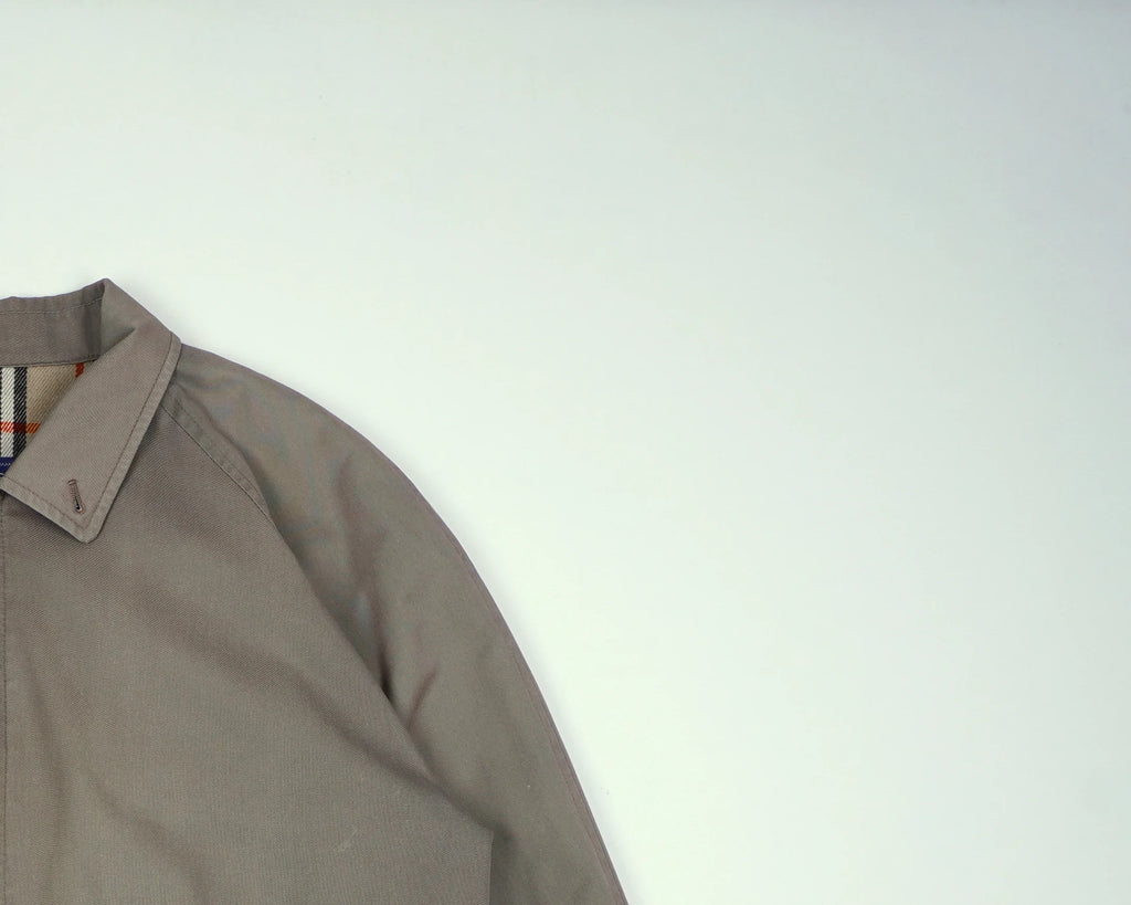 Burberry Green Harrington Jacket M Wool