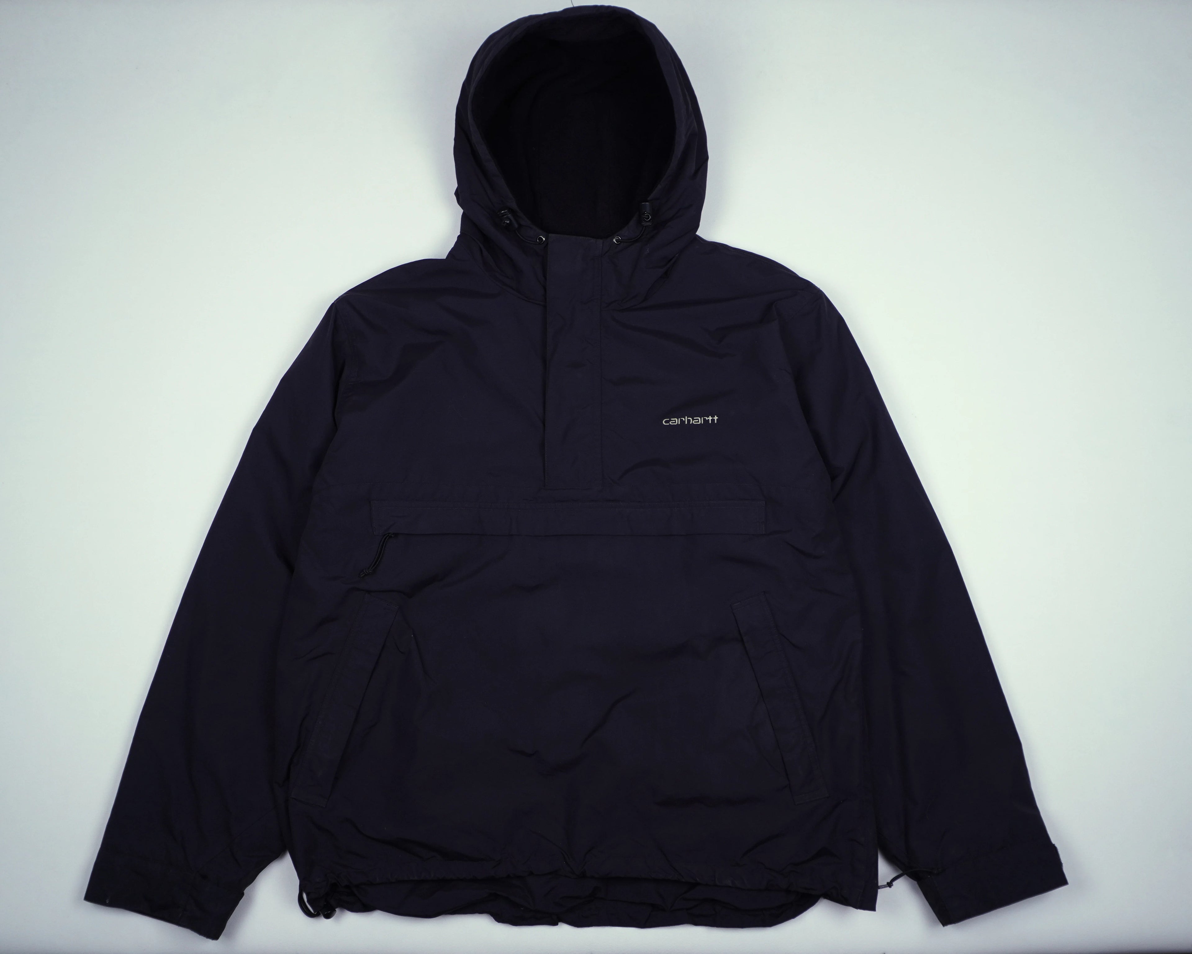 Carhartt Black Anorak Jacket L Polyester