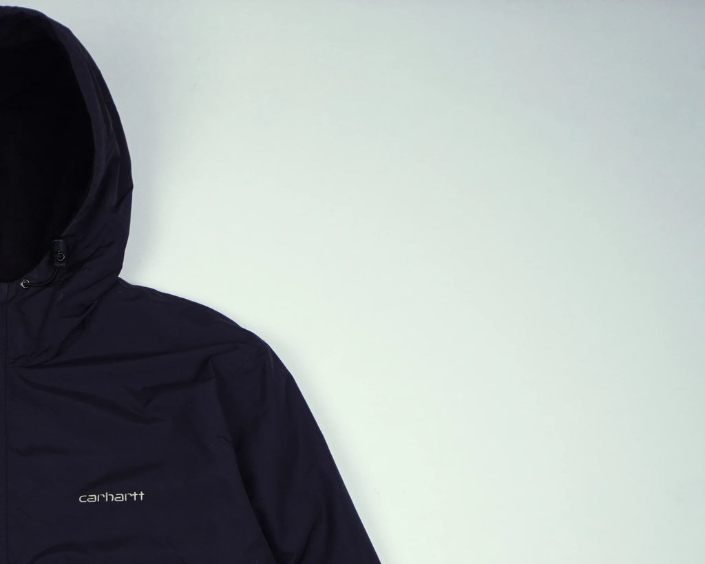 Carhartt Black Anorak Jacket L Polyester