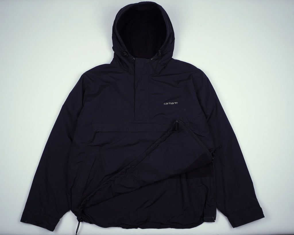 Carhartt Black Anorak Jacket L Polyester