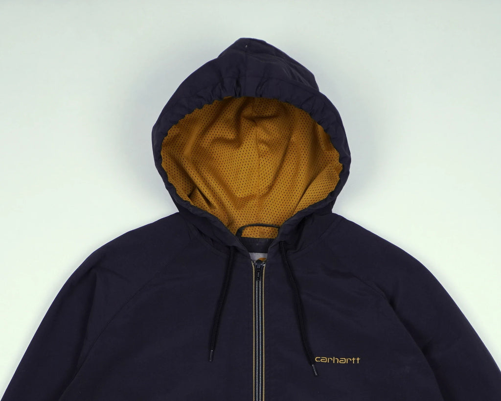 Carhartt Black Hooded Jacket M Polyester