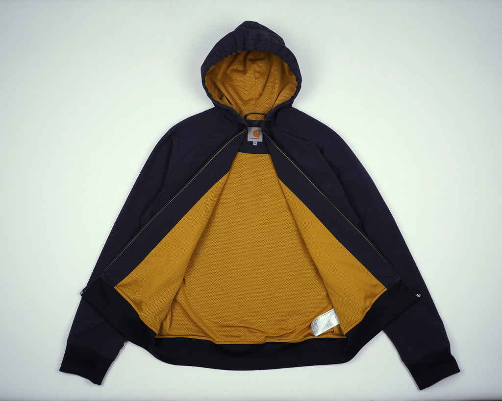 Carhartt Black Hooded Jacket M Polyester