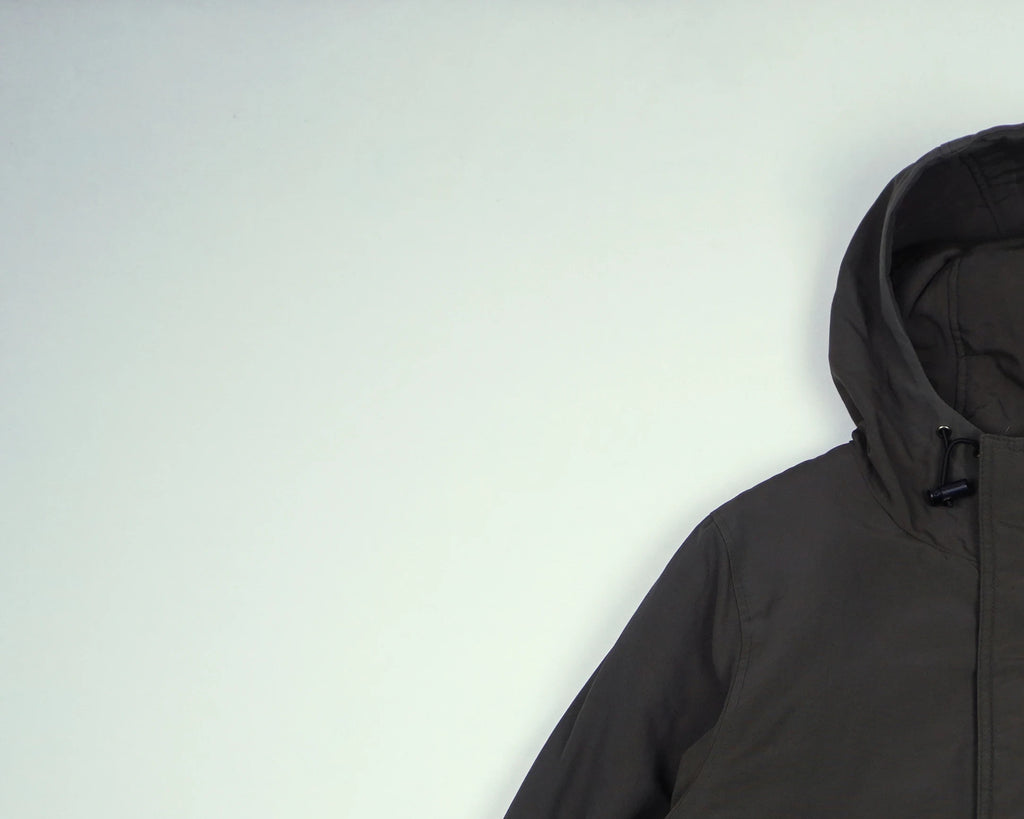 Carhartt Grey Hooded Jacket S Polyester