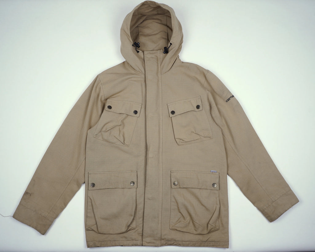 Carhartt Beige Parka M Canvas