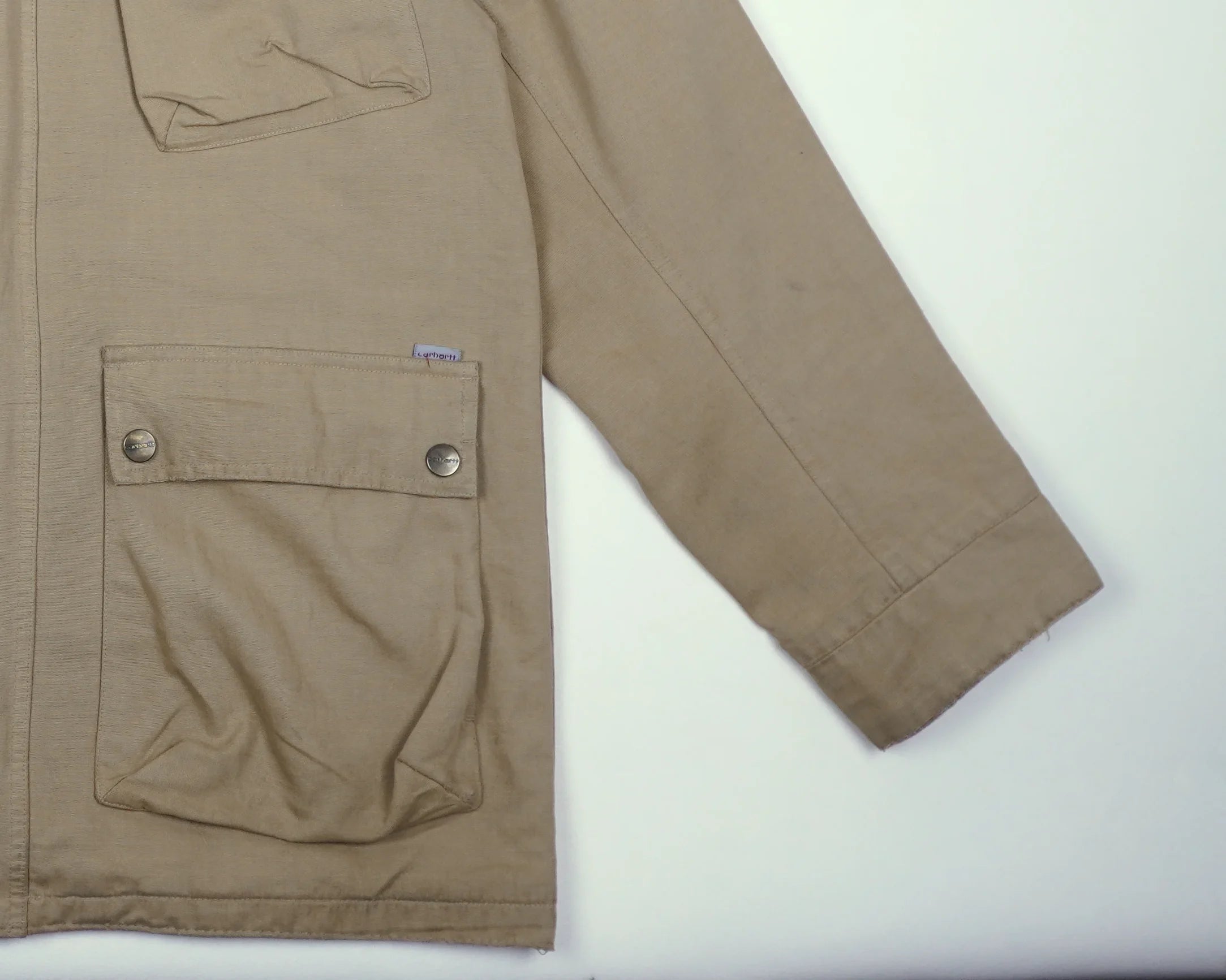 Carhartt Beige Parka M Canvas