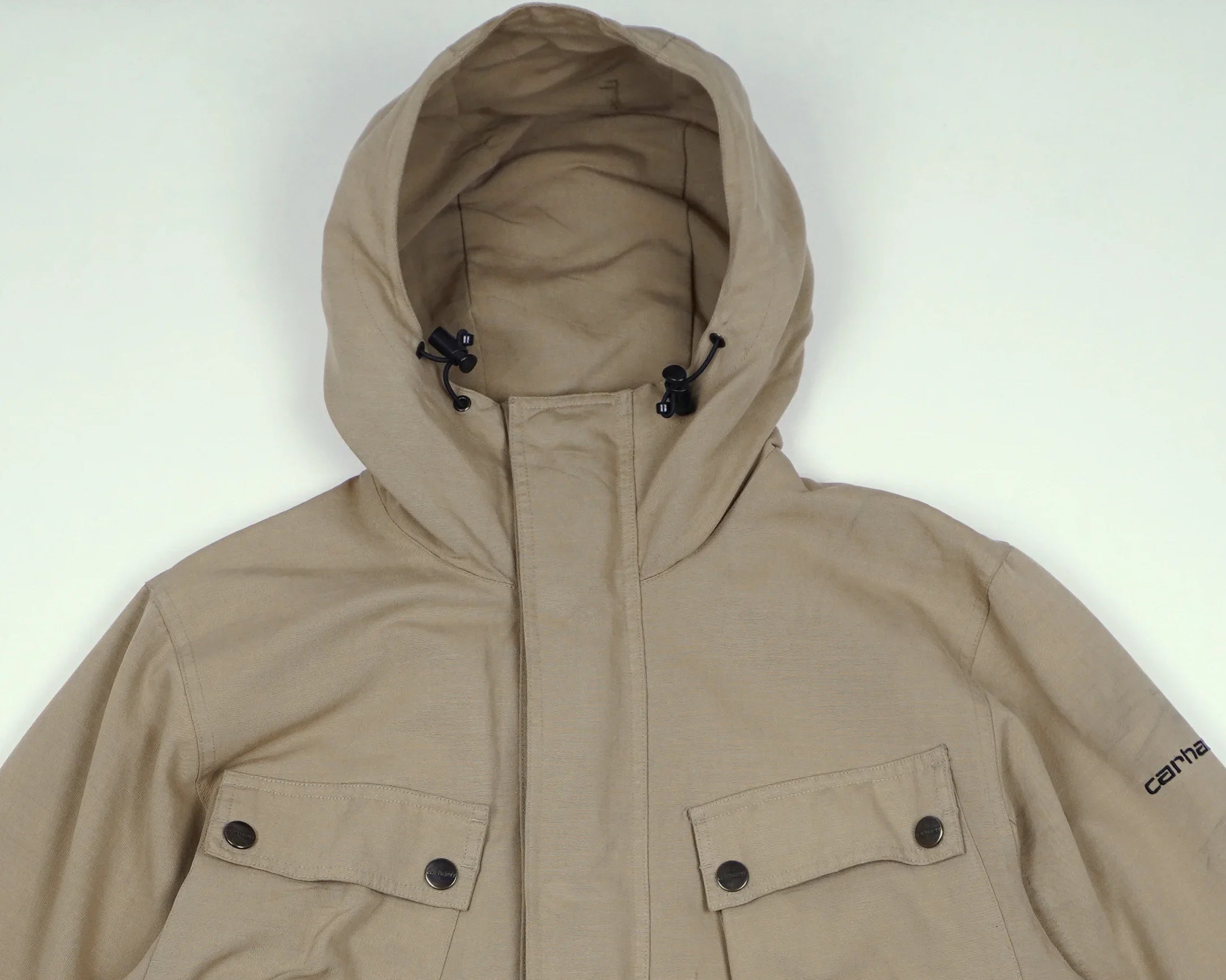 Carhartt Beige Parka M Canvas