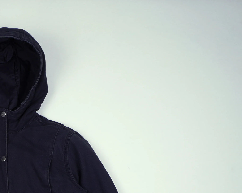 Carhartt Black Hooded Jacket 3XS Canvas