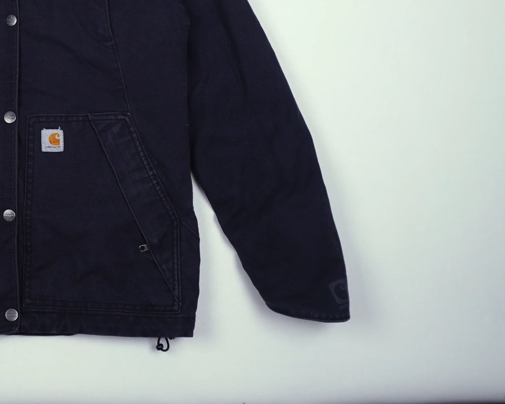 Carhartt Black Hooded Jacket 3XS Canvas