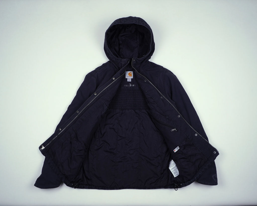 Carhartt Black Hooded Jacket 3XS Canvas