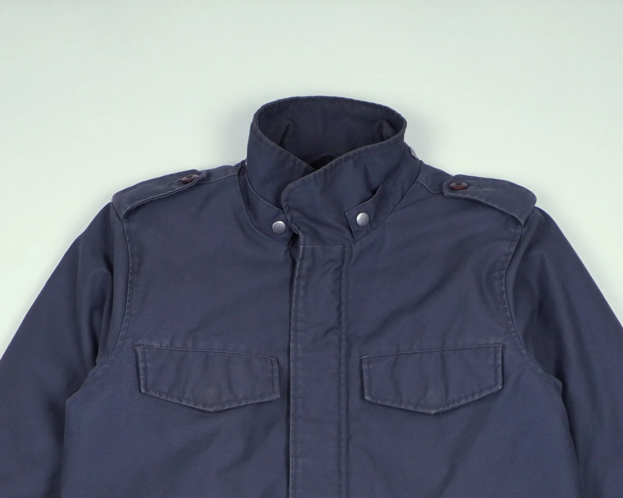 Carhartt Blue Parka Jacket S Cotton
