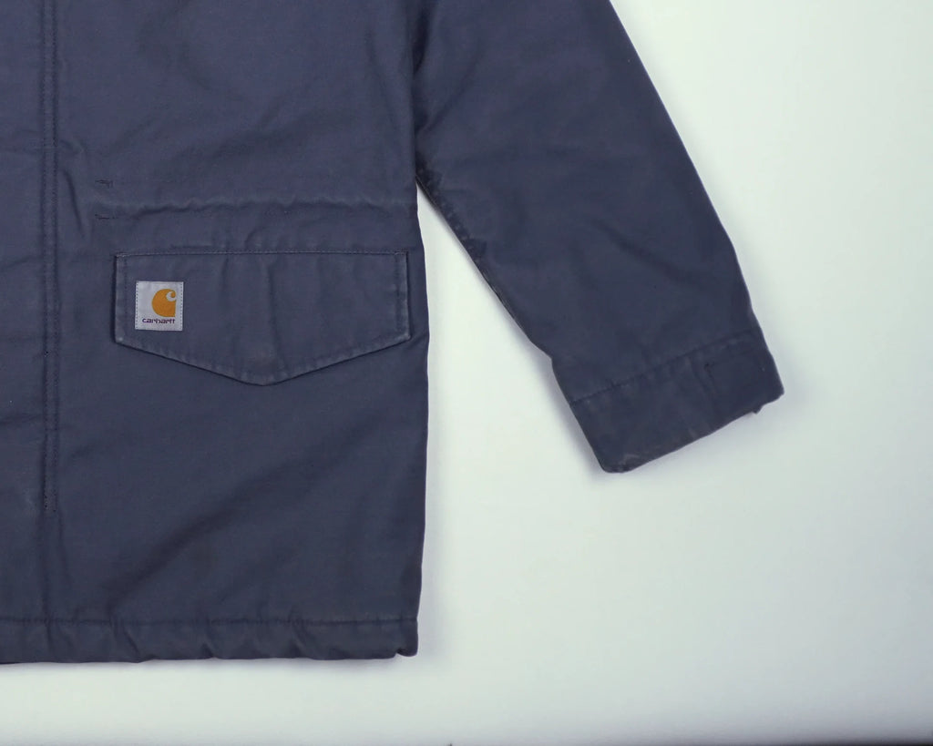 Carhartt Blue Parka Jacket S Cotton
