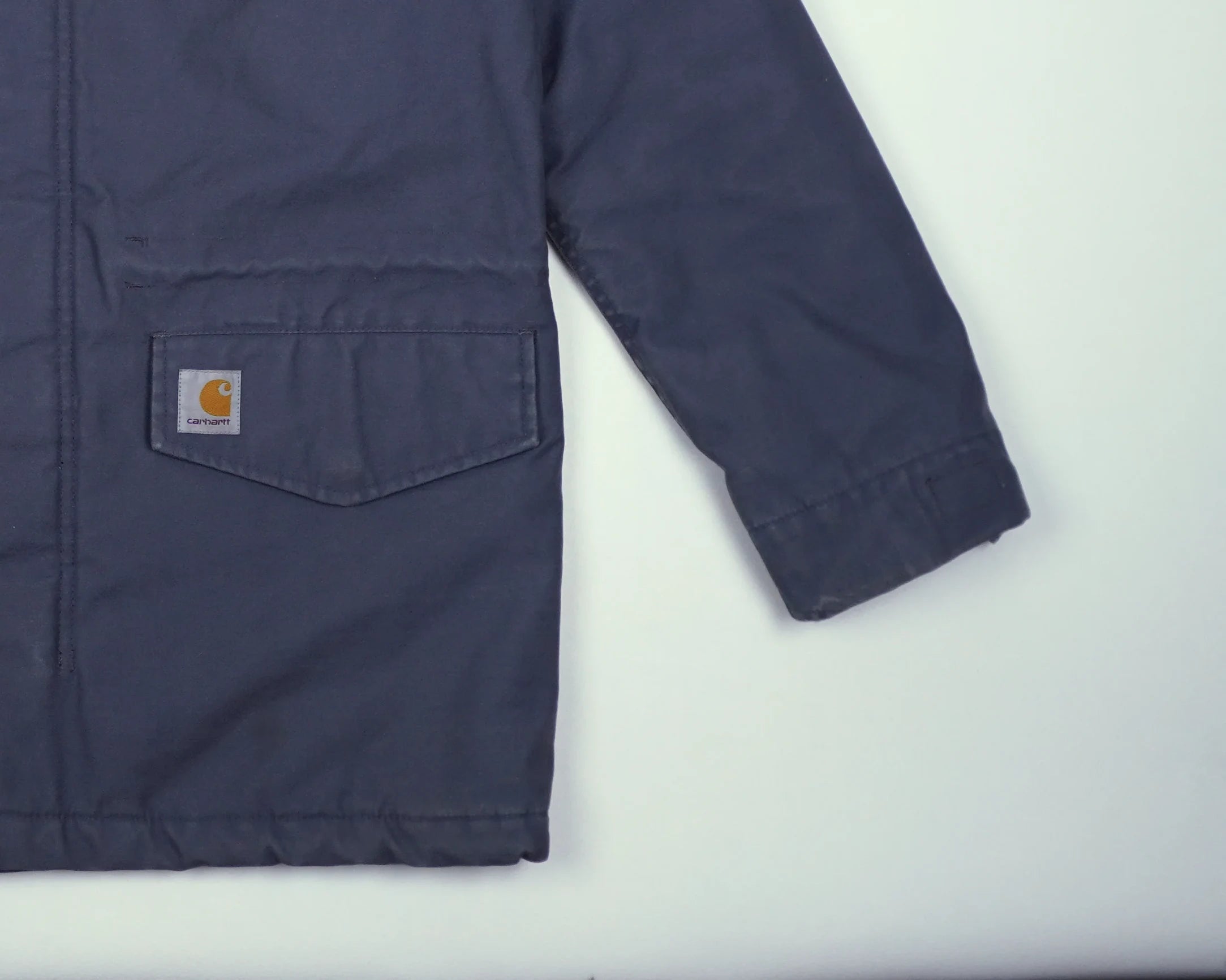 Carhartt Blue Parka Jacket S Cotton
