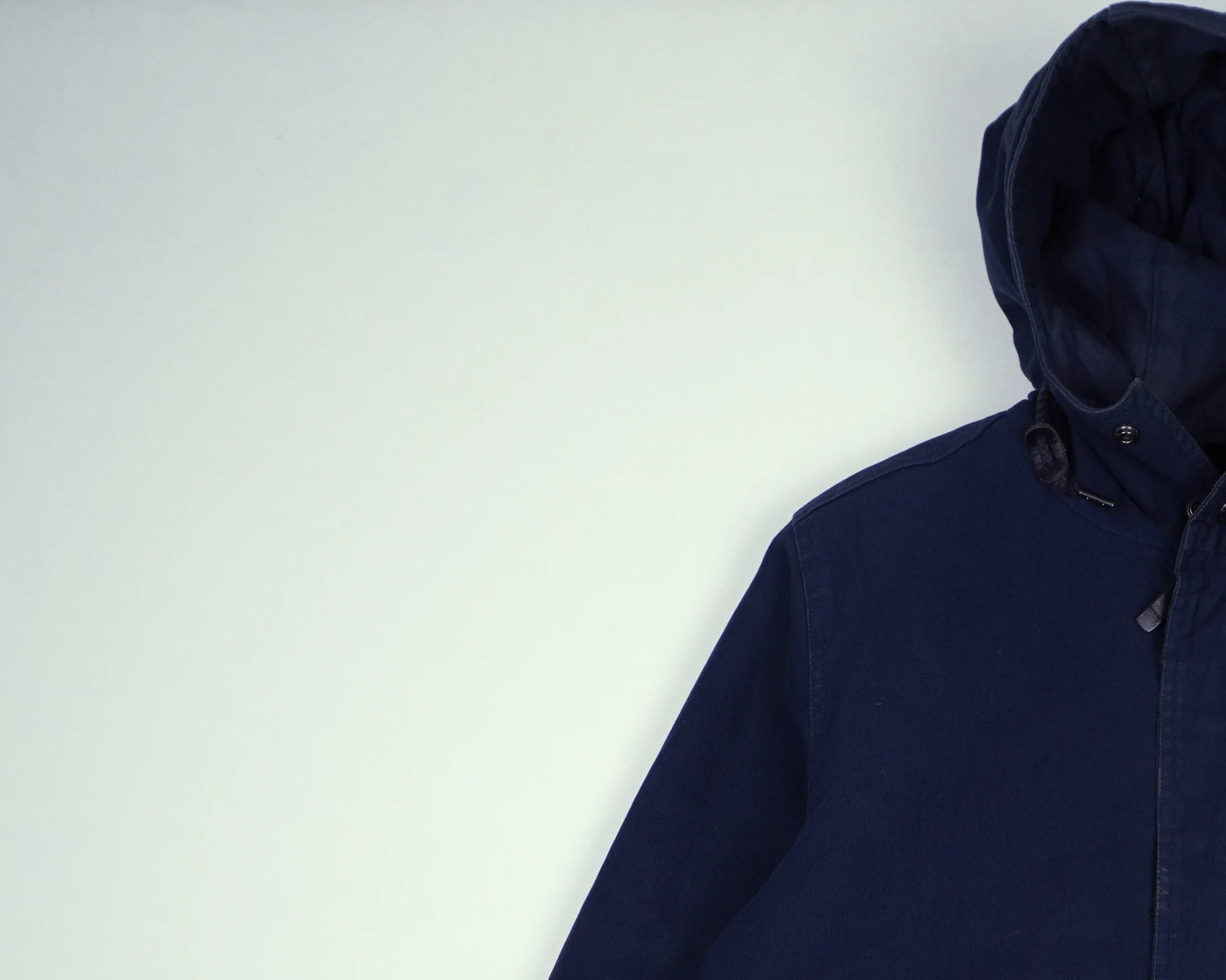 Carhartt Navy Parka Jacket S Cotton