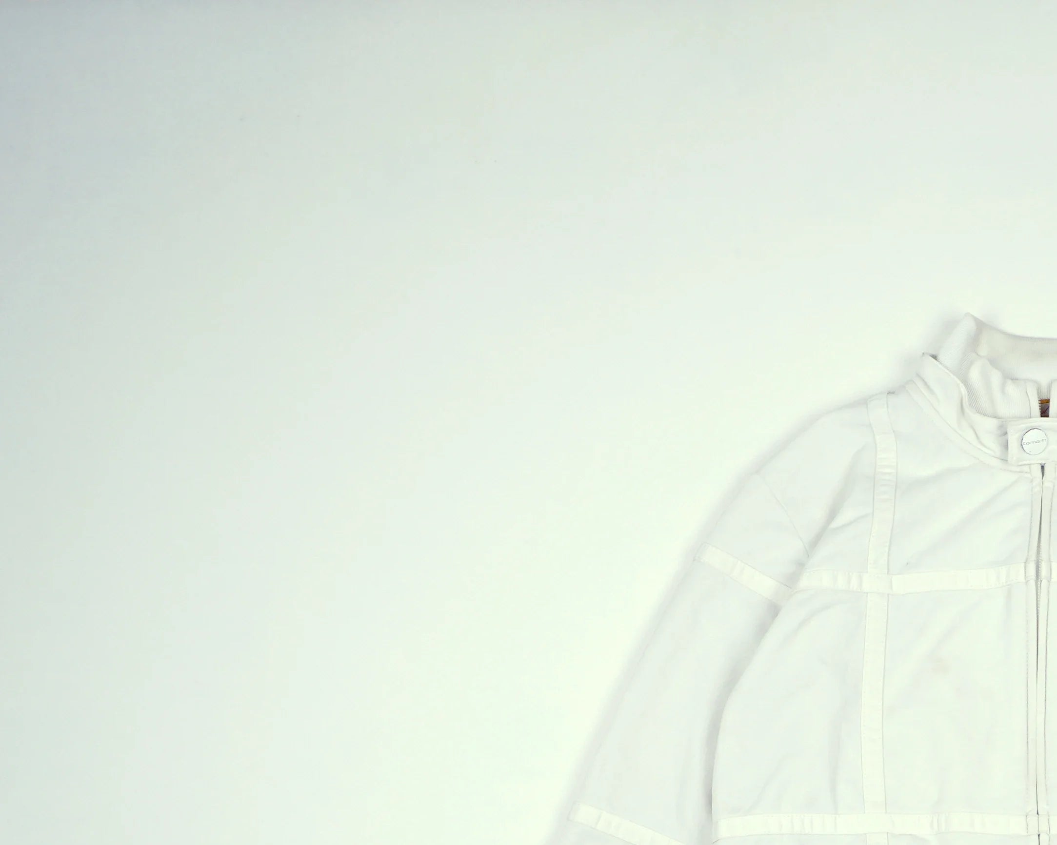 Carhartt White Track Jacket 3XS Polyester