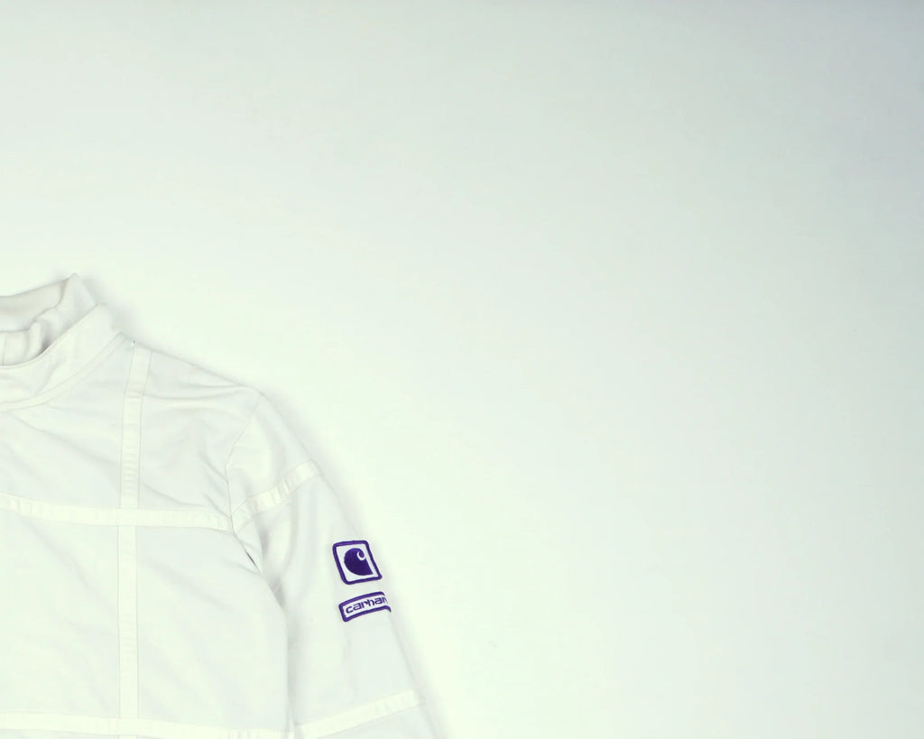 Carhartt White Track Jacket 3XS Polyester
