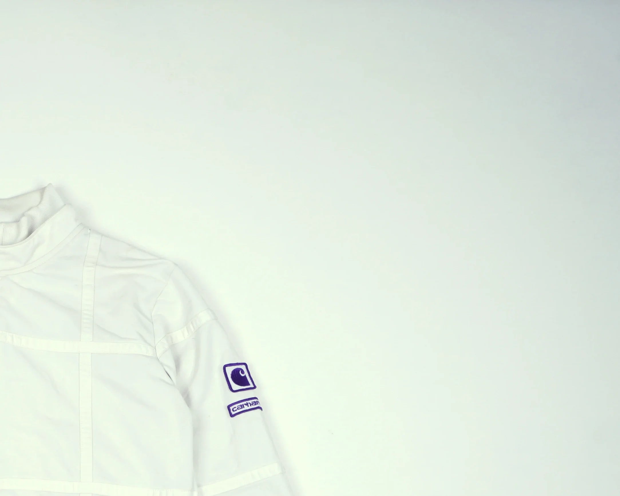 Carhartt White Track Jacket 3XS Polyester