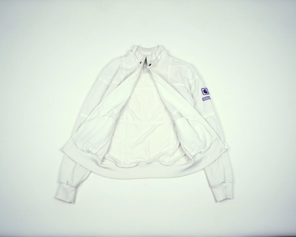 Carhartt White Track Jacket 3XS Polyester