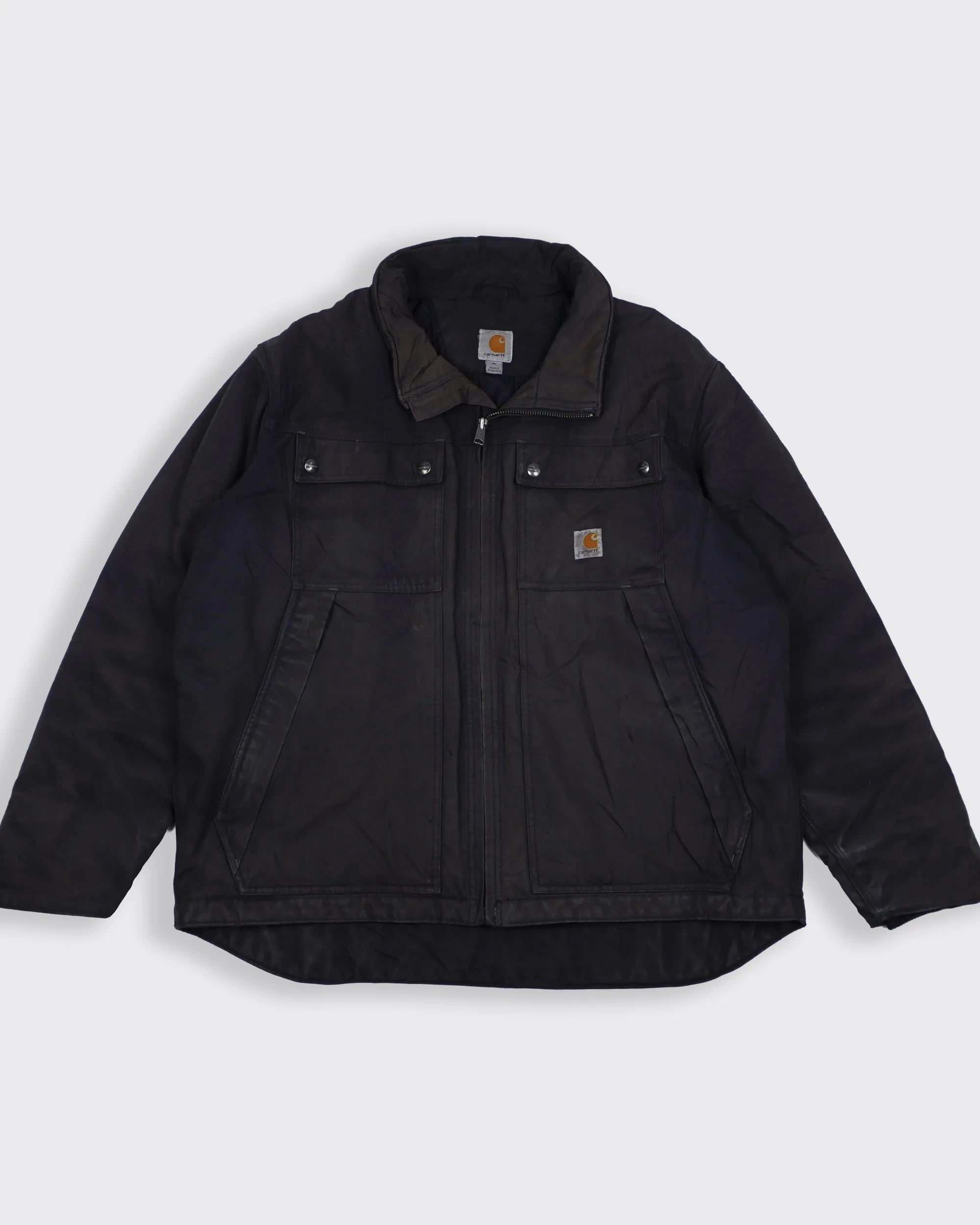 Carhartt Black Jacket XXL Cotton