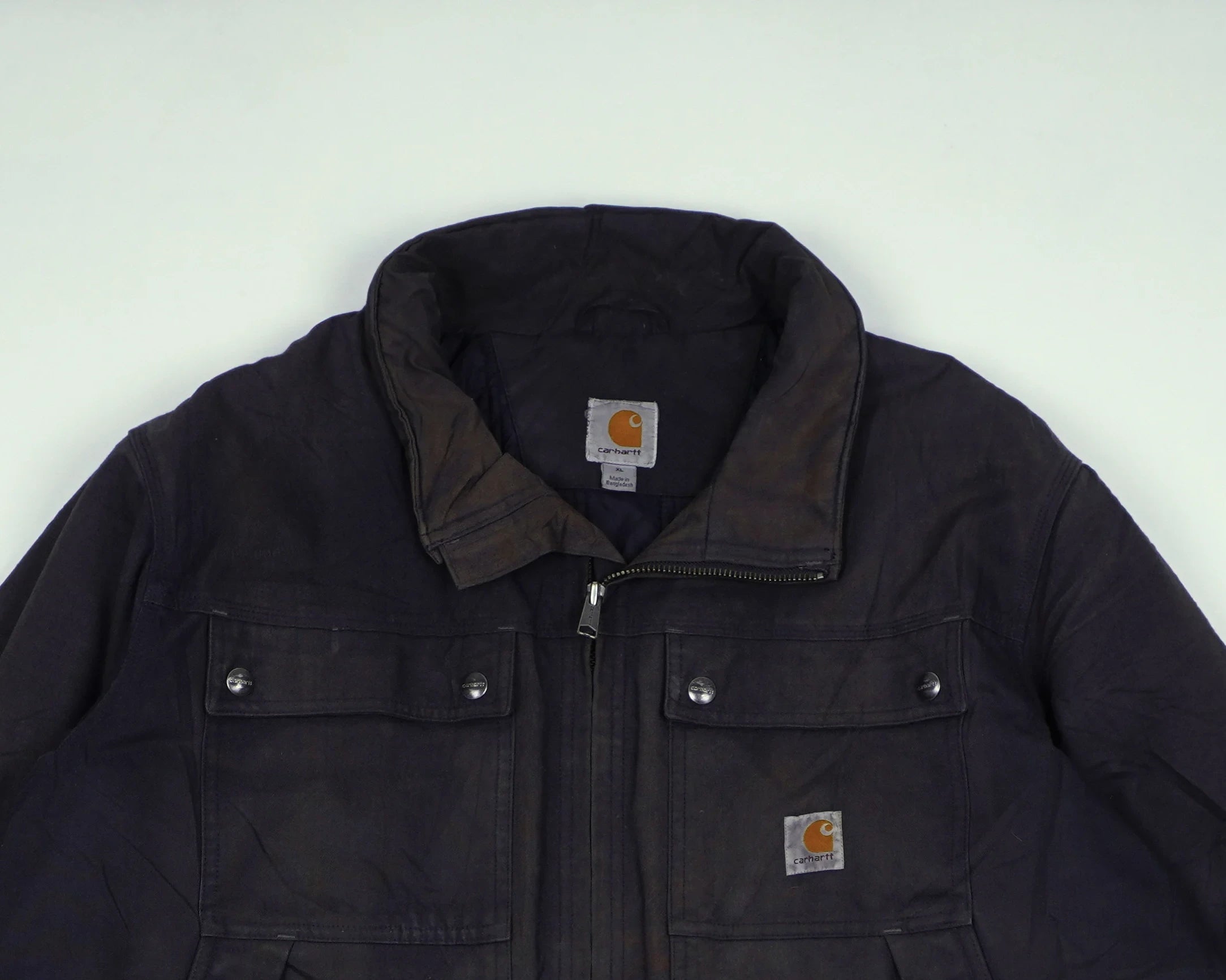 Carhartt Black Jacket XXL Cotton