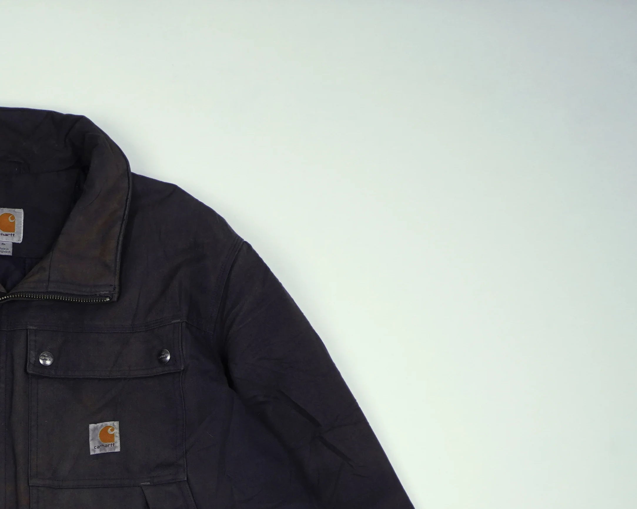 Carhartt Black Jacket XXL Cotton