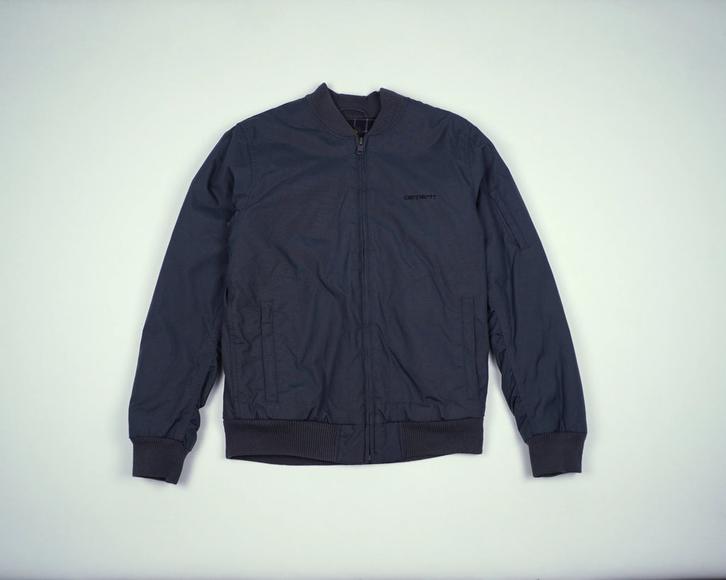 Carhartt Grey Bomber Jacket XS Polyester