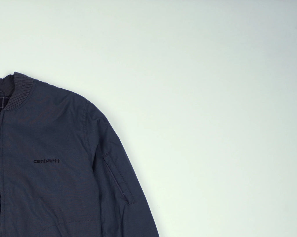 Carhartt Grey Bomber Jacket XS Polyester