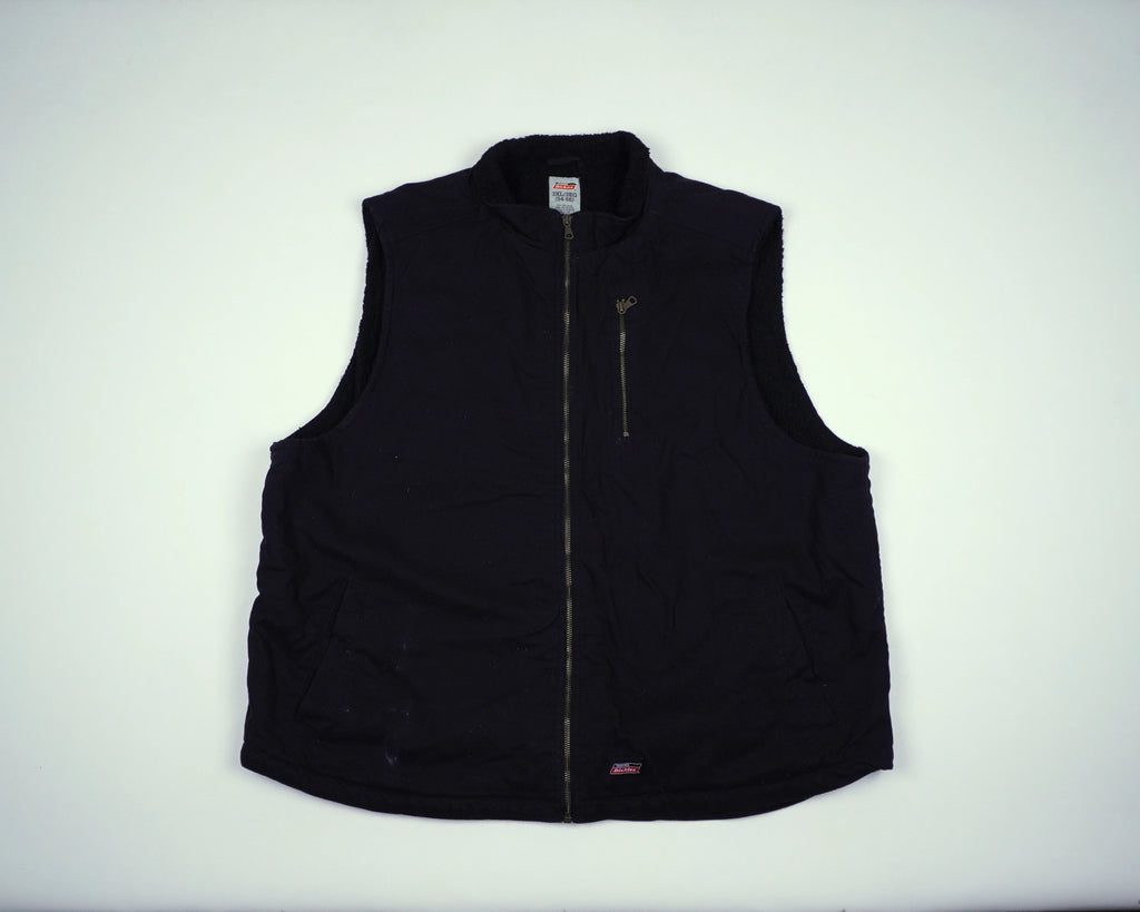 Dickies Black Vest XL Polyester