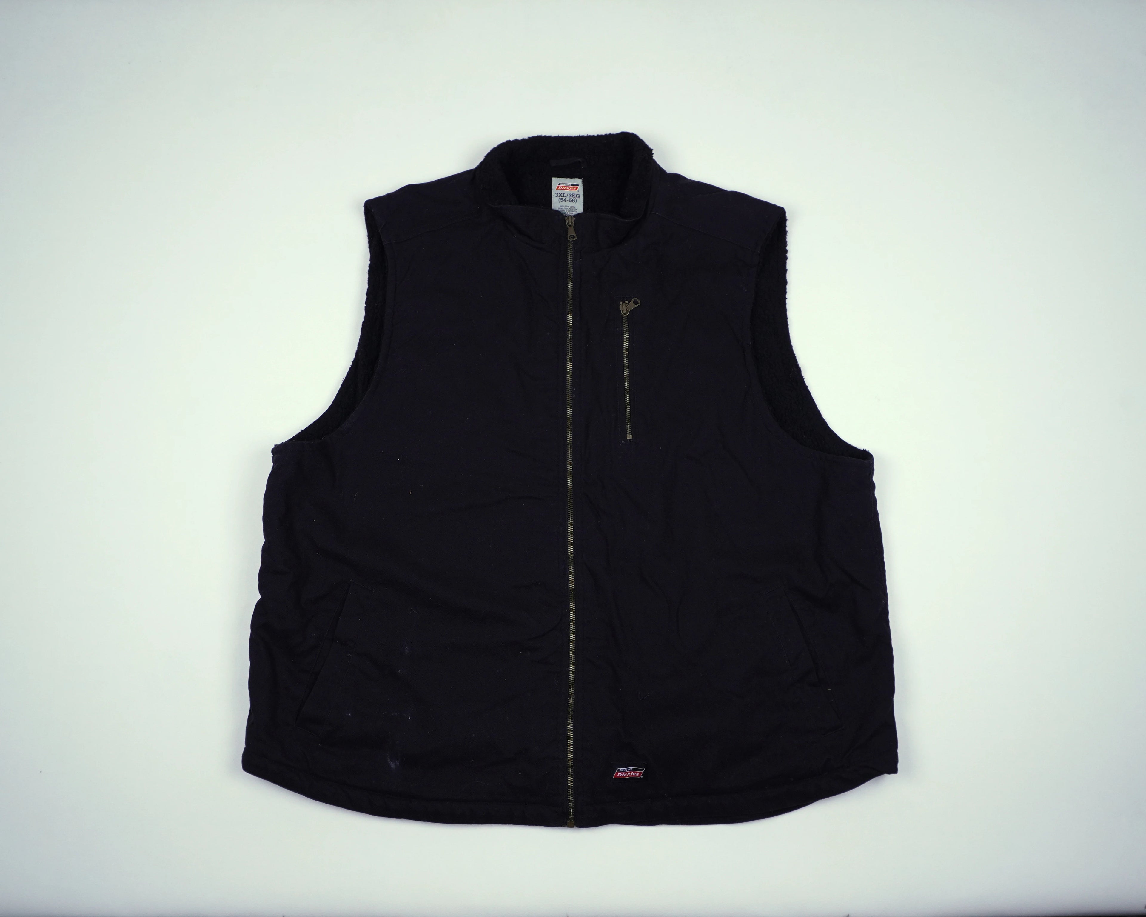 Dickies Black Vest XL Polyester